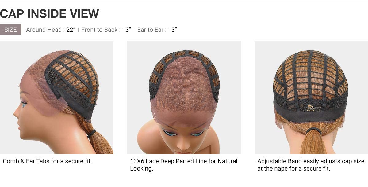 Sensationnel What Lace 13X6 Wigs - Latisha Lacefrontal Hand Tied Glueless Synthetic With Natural Density Preplucked Hairline (Jet Black 1)