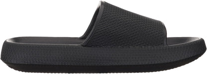 WHITIN Slippers for Women Non Slip | Cushioned Thick Sole Slides | Quick Drying Bathroom Sandals