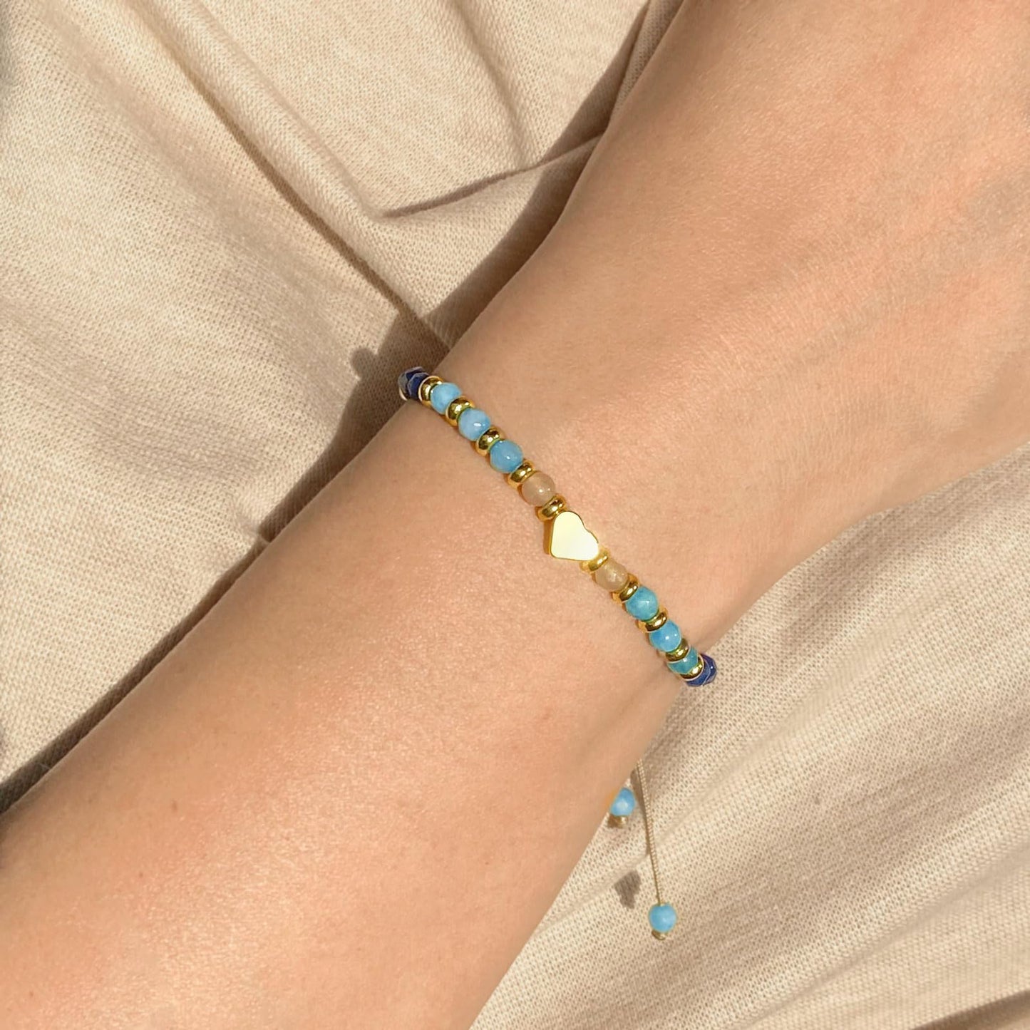 yupoxiu Inspirational Gifts for Women Birthday - Healing Natural Stone Bracelets, Thinking of You Get Well Soon Gifts for Women Friend Sister