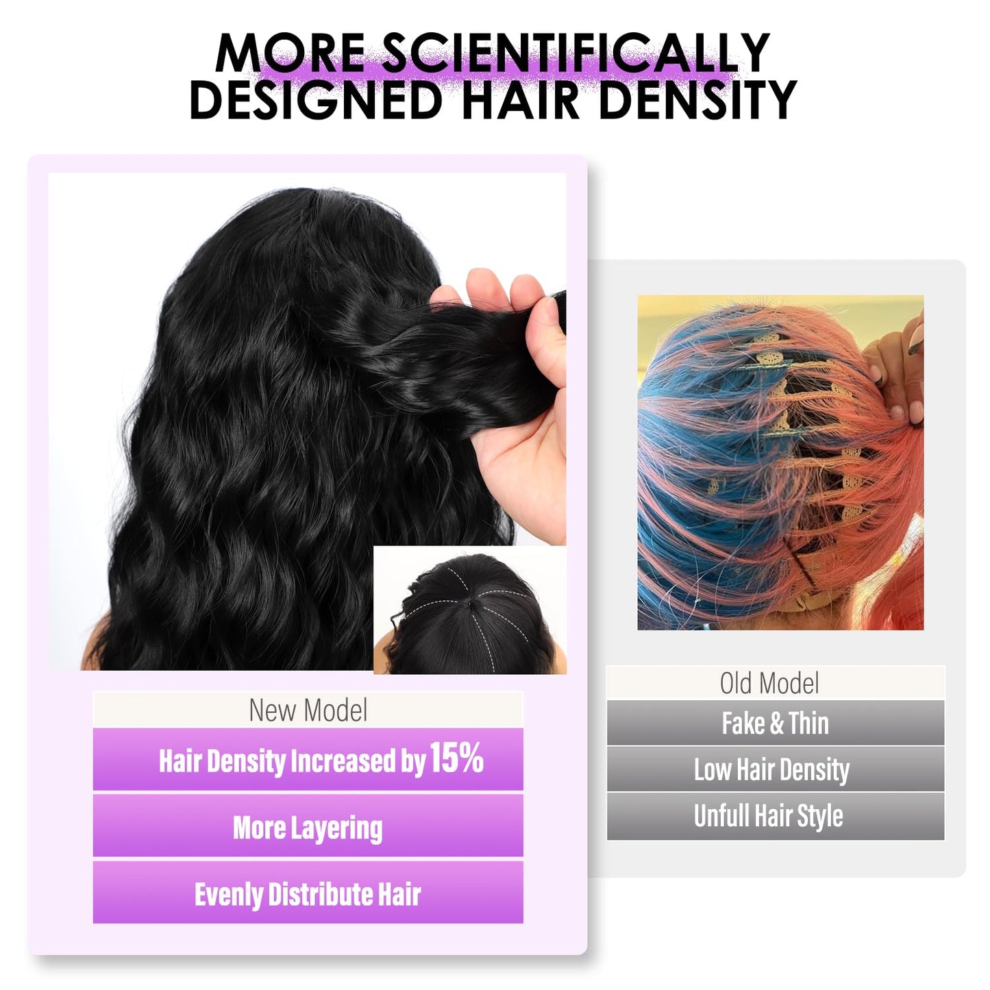 Bob Wavy Wigs for Women Reddish Caramel Brown Short Curly Hair Wig with Bangs Shoulder Length Style Synthetic Realistic Heat Resistant Wig for Everyday Hairstyle 16 Inch