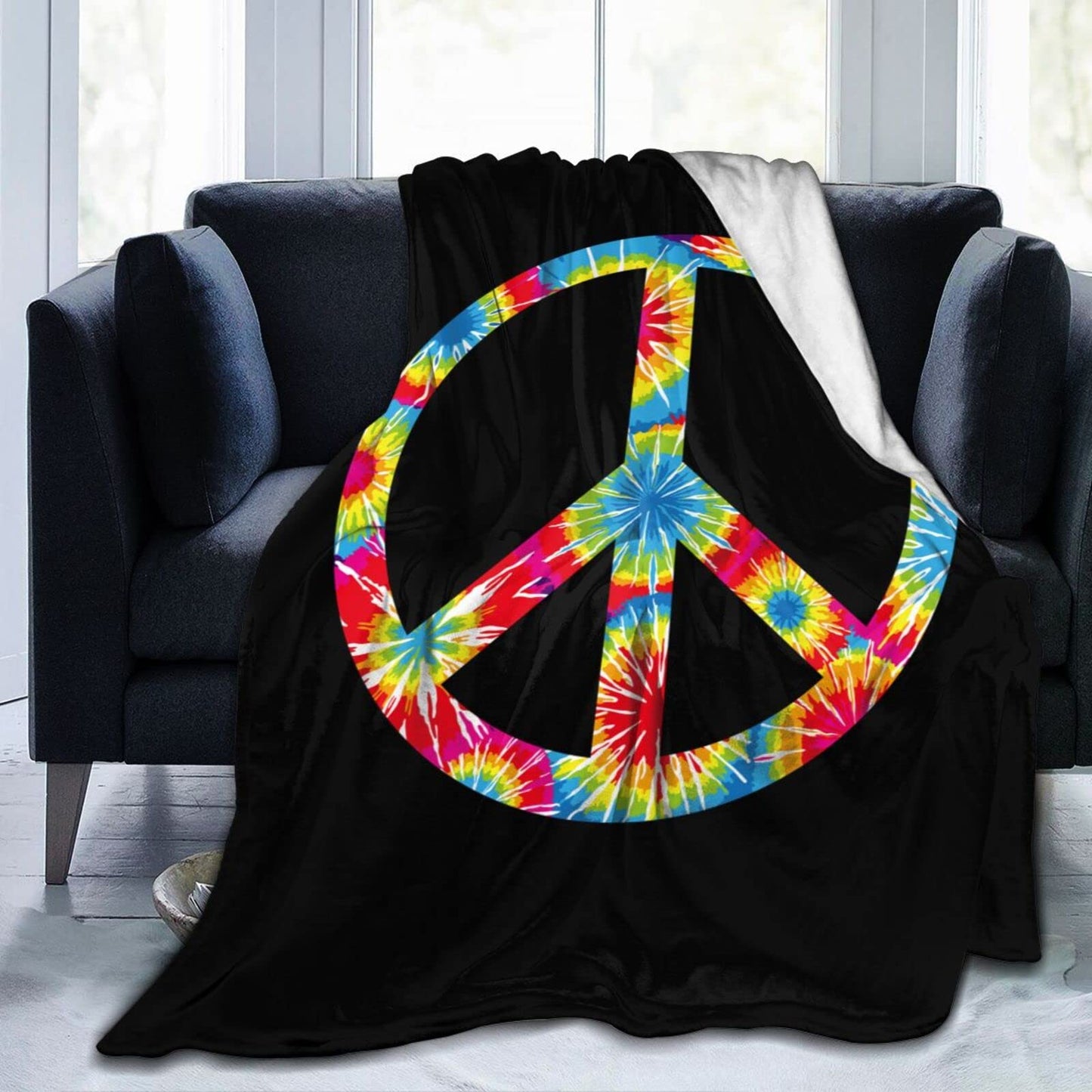 Perinsto Cute Throw Blanket Ultra Soft Warm All Season Decorative Fleece Blankets for Bed Chair Car Sofa Couch Bedroom 50" X 40”
