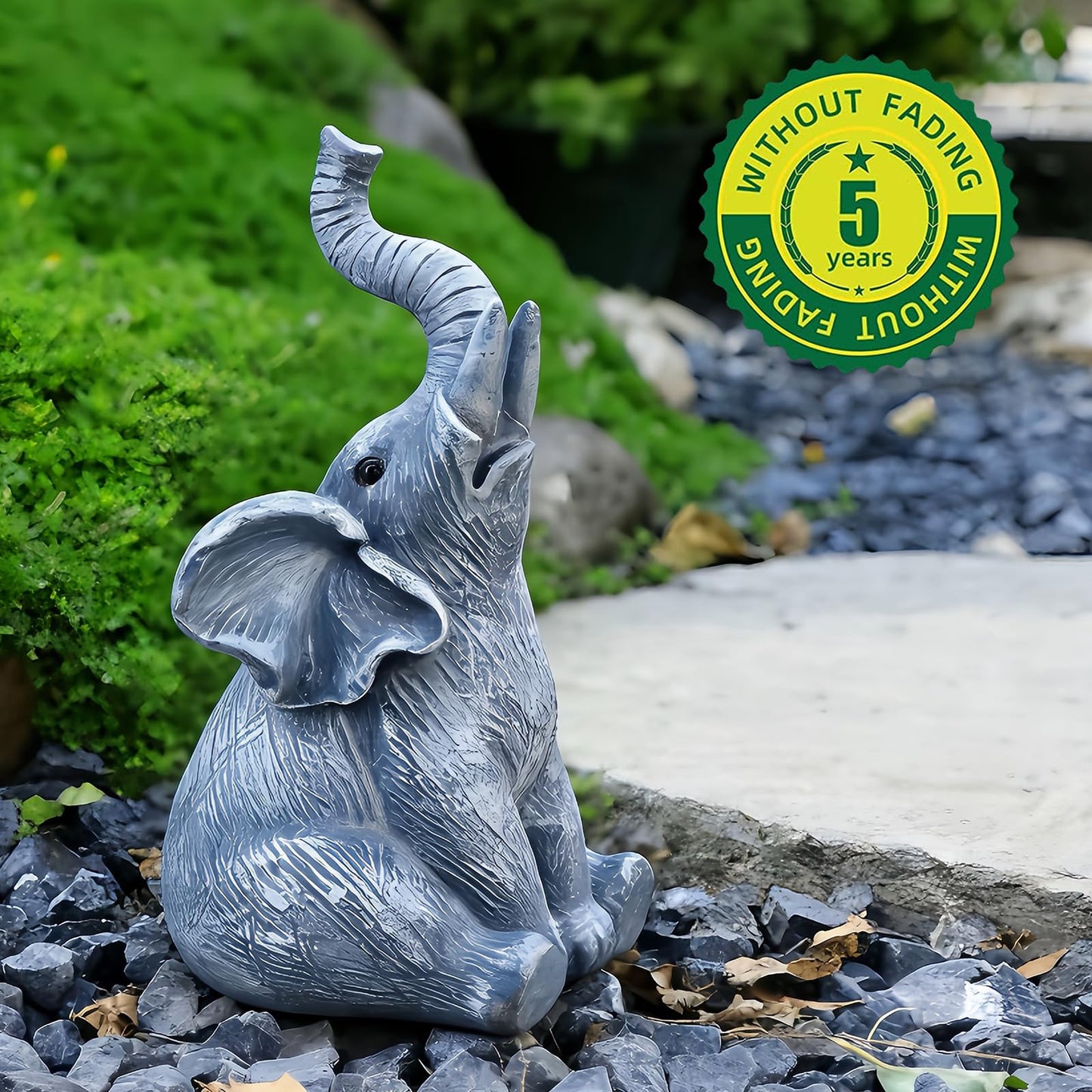 LEGIFO Bunny Decor Yard Decorations Outdoor Set of 3, Bunny Decorations for Home Garden Outdoor Statues, Easter Rabbit Figurines mom Gifts