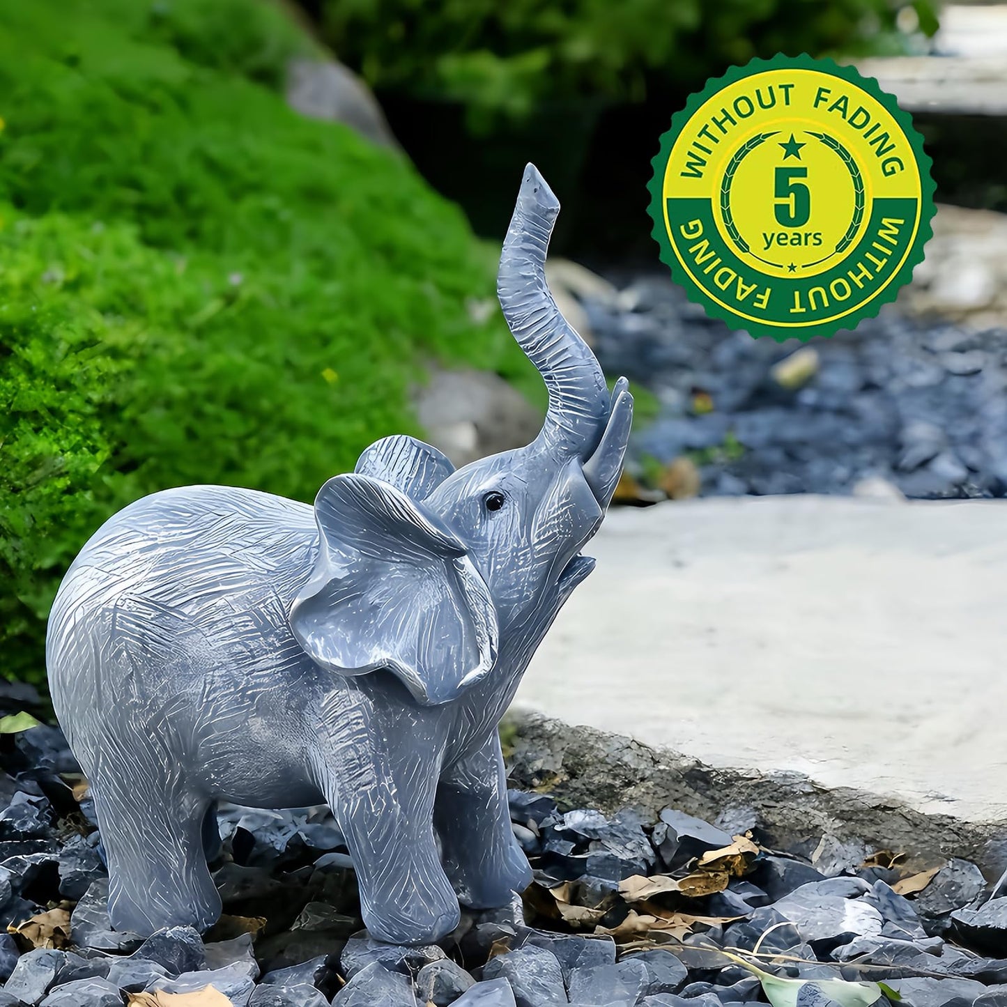 LEGIFO Bunny Decor Yard Decorations Outdoor Set of 3, Bunny Decorations for Home Garden Outdoor Statues, Easter Rabbit Figurines mom Gifts