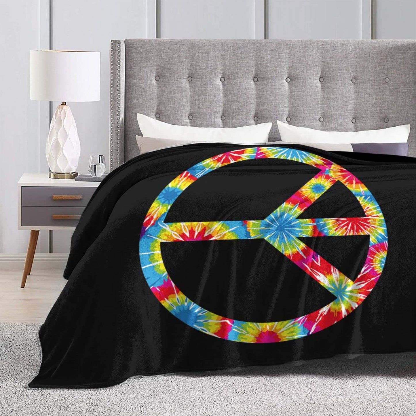 Perinsto Cute Throw Blanket Ultra Soft Warm All Season Decorative Fleece Blankets for Bed Chair Car Sofa Couch Bedroom 50" X 40”